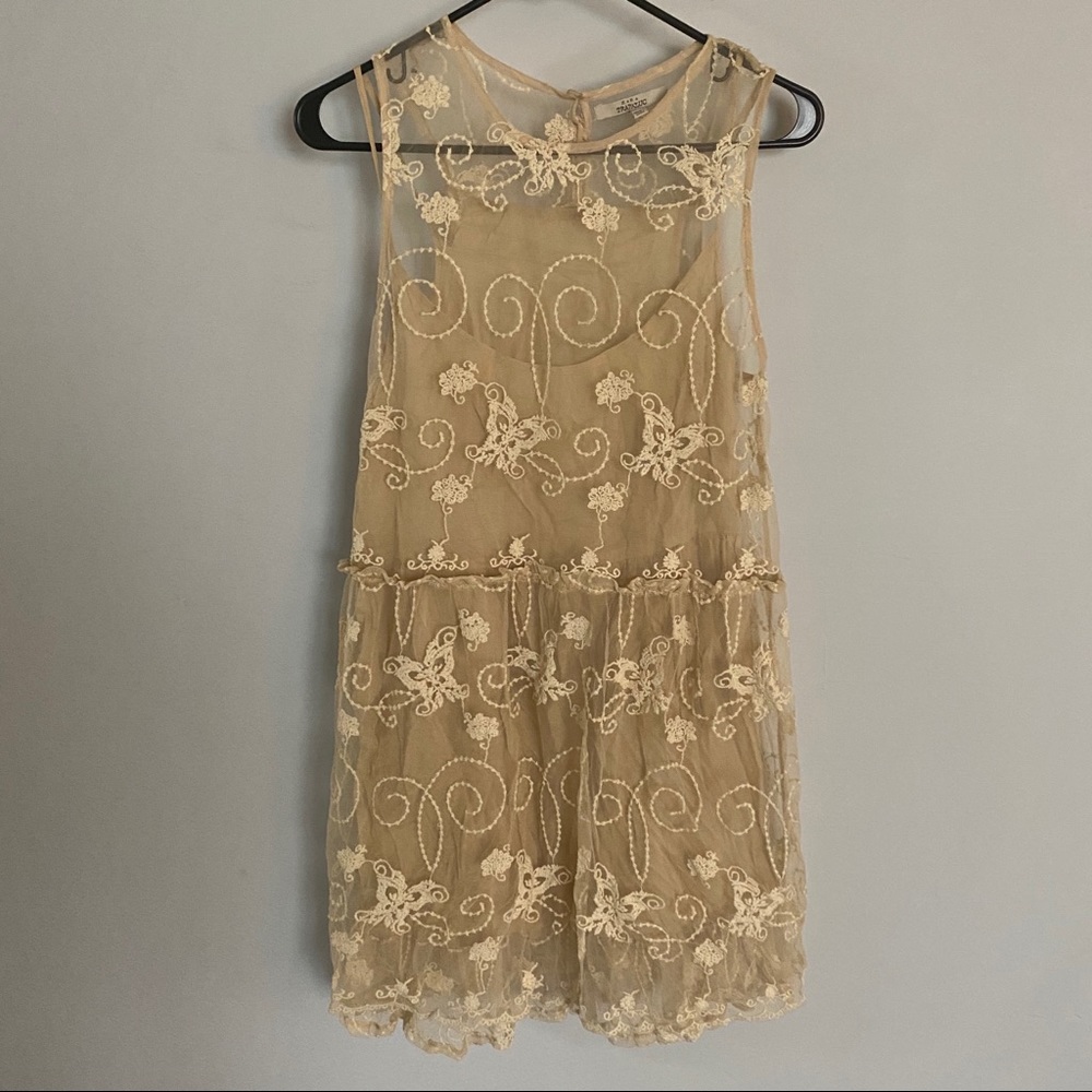 Zara babydoll dress